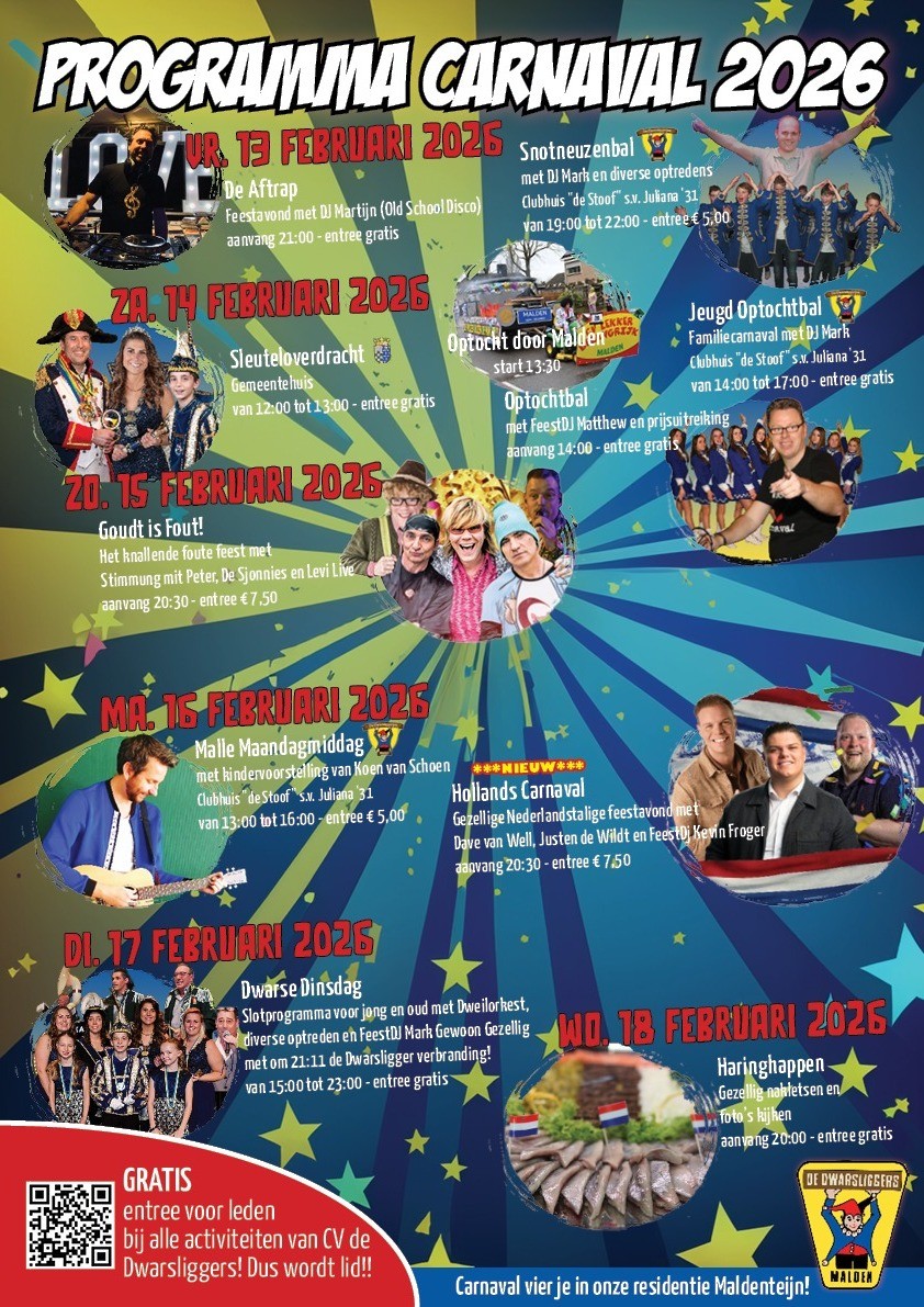Carnavalsprogramma 2026